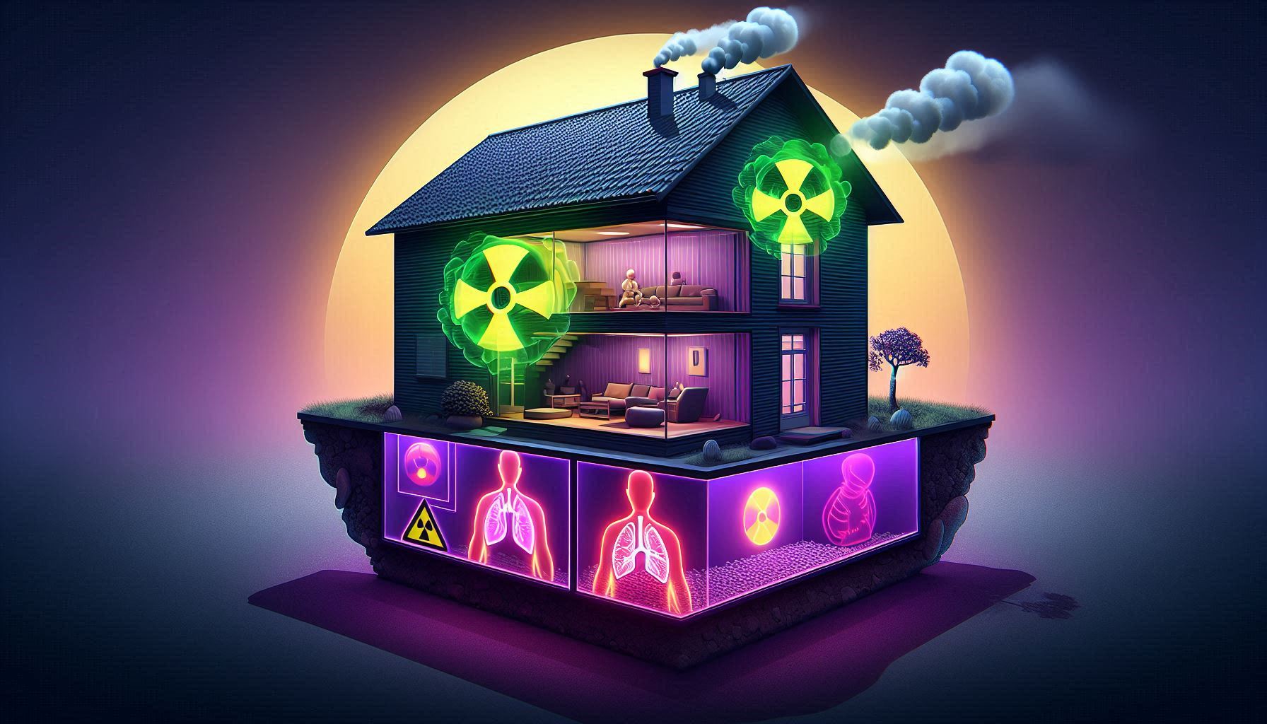 test gas radon Madrid